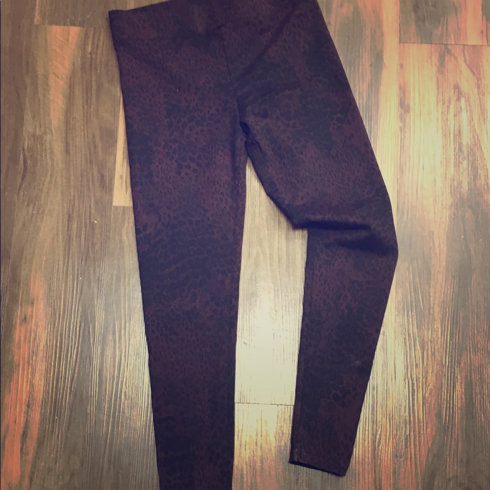 Leopard leggings xs